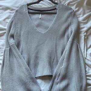 Free People Bell Sleeve Sweater